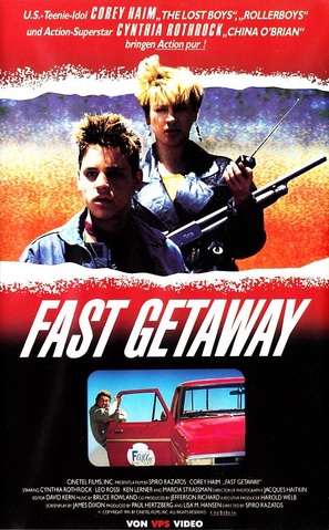 Fast Getaway - German VHS movie cover (thumbnail)
