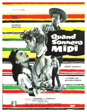 Quand sonnera midi - French Movie Poster (thumbnail)