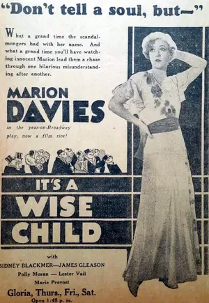 It's a Wise Child Poster