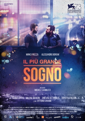 Il pi&ugrave; grande sogno - Italian Movie Poster (thumbnail)
