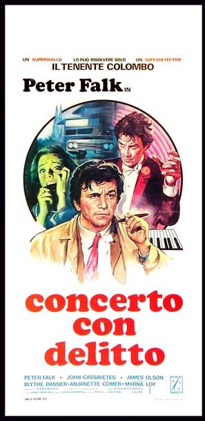 Columbo: &Eacute;tude in Black - Italian Movie Poster (thumbnail)