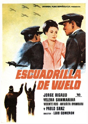 Escuadrilla de vuelo - Spanish Movie Poster (thumbnail)