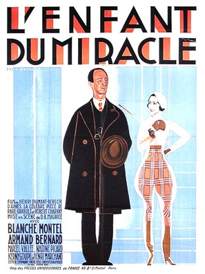 L&#039;enfant du miracle - French Movie Poster (thumbnail)
