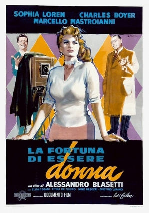 Fortuna di essere donna, La - Italian Movie Poster (thumbnail)
