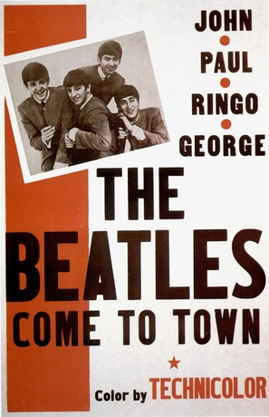 The Beatles Come to Town - British Movie Poster (thumbnail)