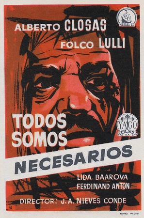 Todos somos necesarios - Spanish Movie Poster (thumbnail)