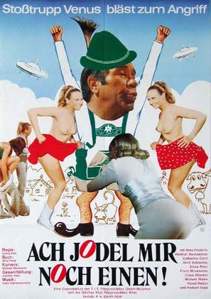 Ach jodel mir noch einen - Stosstrupp Venus bl&auml;st zum Angriff - German Movie Poster (thumbnail)