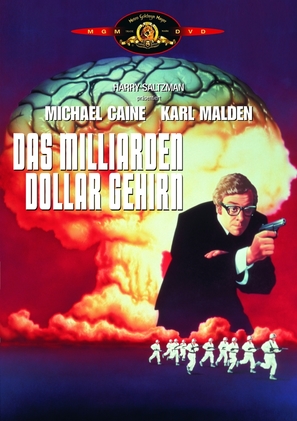 Billion Dollar Brain - German DVD movie cover (thumbnail)