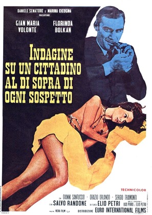 Indagine su un cittadino al di sopra di ogni sospetto - Italian Movie Poster (thumbnail)