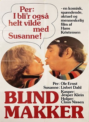 Blind makker - Danish Movie Poster (thumbnail)