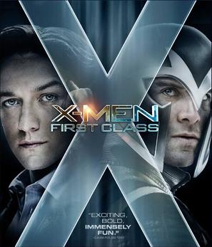 X-Men: First Class - Blu-Ray movie cover (thumbnail)