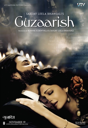 Guzaarish - Indian Movie Poster (thumbnail)