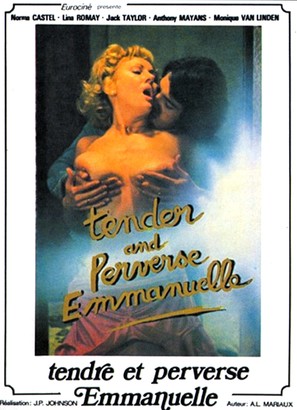 Tendre et perverse Emanuelle - French Movie Poster (thumbnail)