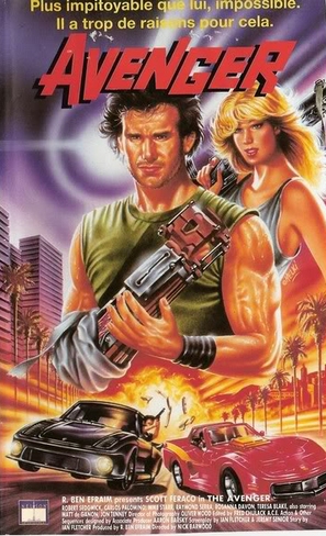 Nasty Hero - French VHS movie cover (thumbnail)