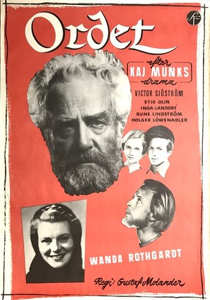 Ordet - Swedish Movie Poster (thumbnail)