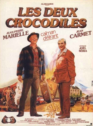 Les 2 crocodiles - French Movie Poster (thumbnail)