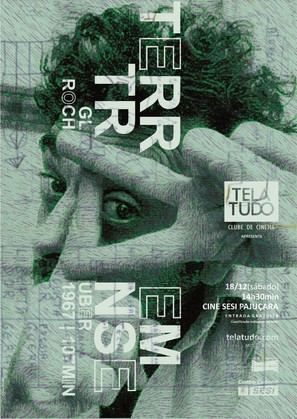 Terra em Transe - Brazilian Movie Poster (thumbnail)