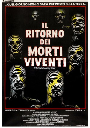 The Return of the Living Dead - Italian Movie Poster (thumbnail)