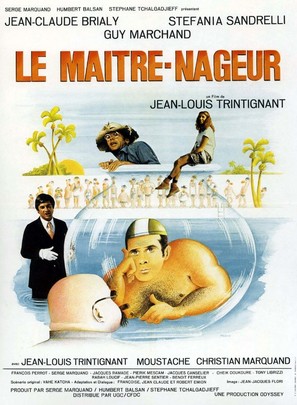 Le ma&icirc;tre-nageur - French Movie Poster (thumbnail)