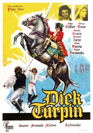 Dick Turpin - Spanish Movie Poster (thumbnail)