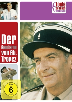 Le gendarme de St. Tropez - German DVD movie cover (thumbnail)