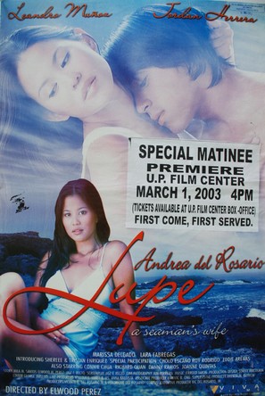 Lupe: A Seaman&#039;s Wife - Philippine Movie Poster (thumbnail)