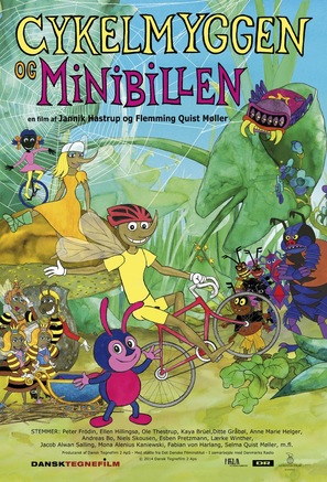 Cykelmyggen og Minibillen - Danish Movie Poster (thumbnail)