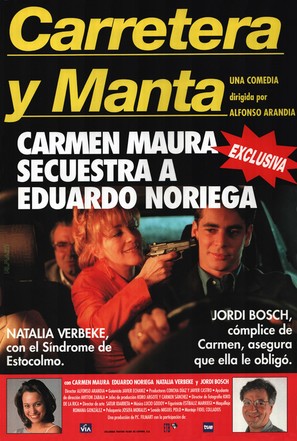 Carretera y manta - Spanish Movie Poster (thumbnail)