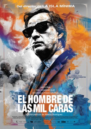 El hombre de las mil caras - Spanish Movie Poster (thumbnail)