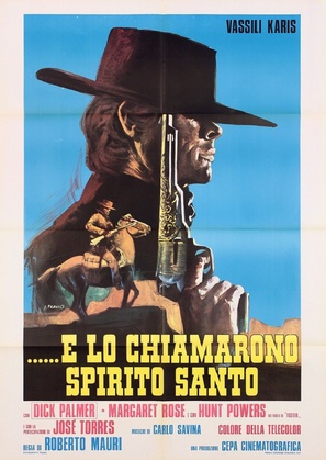 ...e lo chiamarono Spirito Santo - Italian Movie Poster (thumbnail)