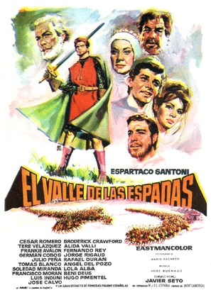 El valle de las espadas - Spanish Movie Poster (thumbnail)