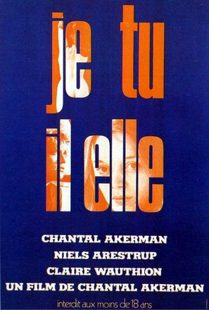 Je, tu, il, elle - French Movie Poster (thumbnail)