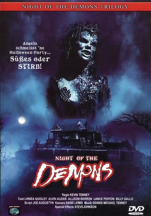 Night of the Demons - German DVD movie cover (thumbnail)