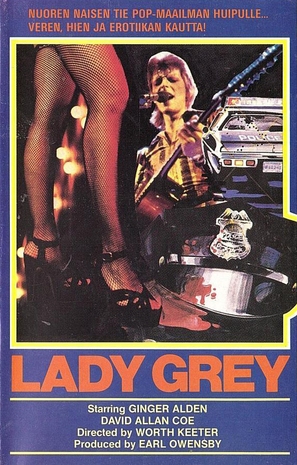 Lady Grey - Finnish VHS movie cover (thumbnail)