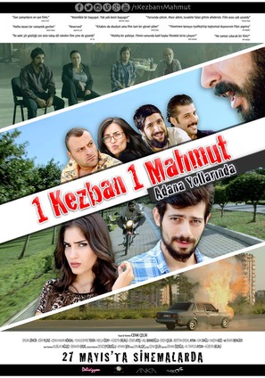 1 Kezban 1 Mahmut: Adana Yollarinda - Turkish Movie Poster (thumbnail)