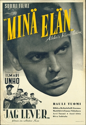 &#039;Min&auml; el&auml;n&#039; - Finnish Movie Poster (thumbnail)