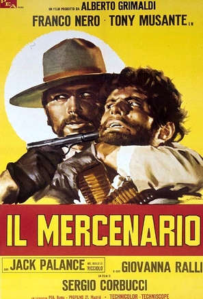 Il mercenario - Italian Movie Poster (thumbnail)