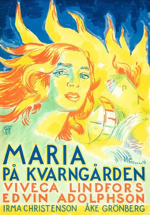 Maria på Kvarngården Poster