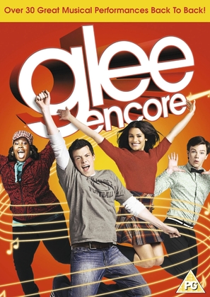 Glee Encore - British DVD movie cover (thumbnail)