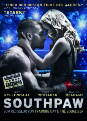 Southpaw - German Movie Poster (thumbnail)