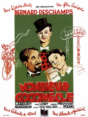 Monsieur Coccinelle - French Movie Poster (thumbnail)