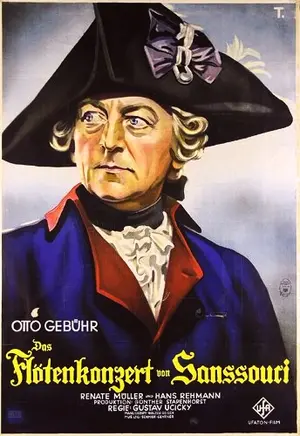 Das Flötenkonzert von Sans-souci Poster