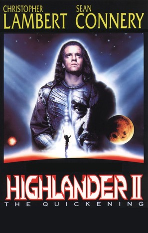 Highlander II: The Quickening - VHS movie cover (thumbnail)
