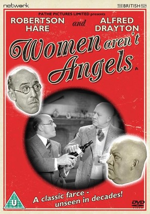 Women Aren&#039;t Angels - British DVD movie cover (thumbnail)