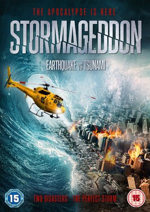 Disaster Wars: Earthquake vs. Tsunami - British DVD movie cover (thumbnail)