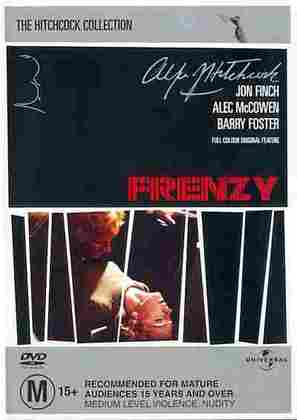 Frenzy - British DVD movie cover (thumbnail)