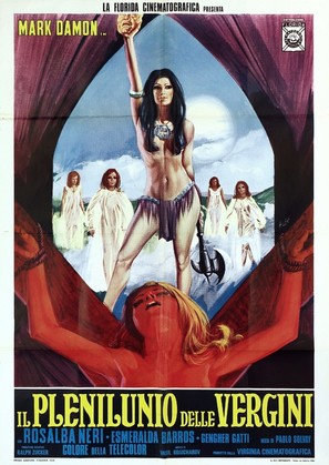 Il plenilunio delle vergini - Italian Movie Poster (thumbnail)