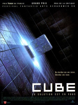 Cube - French Movie Poster (thumbnail)