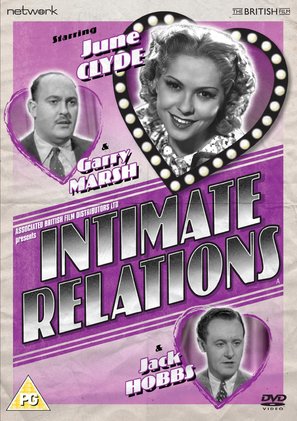 Intimate Relations - British DVD movie cover (thumbnail)