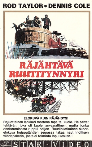 &quot;Bearcats!&quot; Powderkeg - Finnish VHS movie cover (thumbnail)